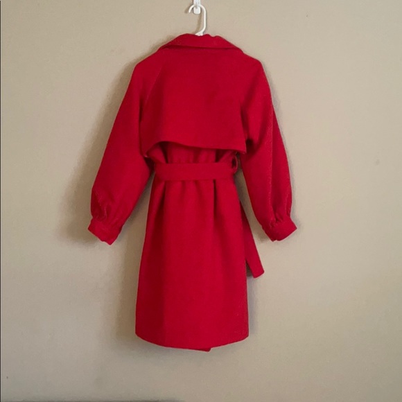 DIYed Reworked Red Coat - Picture 2 of 3